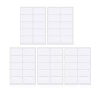 50Pc Easy Apply Garment Identification Label Machine Wash Safe No Iron Labels Water Resistant Fabric Sticker for Laundry Washable Clothing Labels