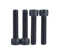 50pc M1.4 .6 M2 .5 M3 304 A2 Stainless Steel Black Grade 12.9 DIN912 Hexagon Hex Socket Head Cap Bolt Screw L=2-30mm(12.9 class steel,18MM_M2.5)