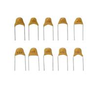 50PC Monolithic Multilayer Ceramic Capacitor 100 101 102 103 104 105 106 150 152 200 220 50V 5.08MM 1UF 10UF 15PF 1.5NF 20/22PF CZAOINCU(101 100PF)