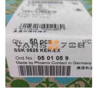 50PC Phoenix Contact 0501059 terminal block SSK 0525 KER-EX NEW