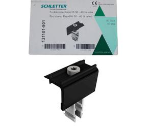 50pc SCHLETTER Mounting Solar Panel End Clamps Rapid-16 30-40mm 131101-901