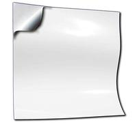 50pc Tile Stickers 6 x 6 inch Transfers Covers for Kitchen Bathroom 15 x 15cm Square Wall Tile DIY Stick On Wall Peel and Stick Tile Style Decals Stickers Transfers TSA30 (White, 15x15 cm)