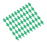 50PC Water Spray Jets For Garden Sprinkler Systems Featuring Multi Directional Spray Coverage 90 180 And 360 Degree For Lawn And Crop Fields(180 Degree)