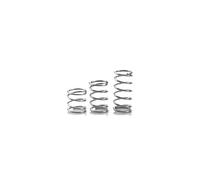 50pcs 0.4 * 8 * 10-50 Small Coil Compression Spring Stainless Steel Springs Spot Micro For 3D Printer(15mm)