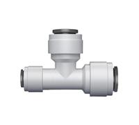 50Pcs 1/4-3/8-3/8 Tee Type RO Water Fitting 6.5mm POM Hose PE Pipe 3 Ways Quick Connector Water Filter Parts