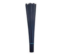 50pcs 1/8 x 12in Acrylic Dowel Rods Sticks, Black Round Plastic Rods