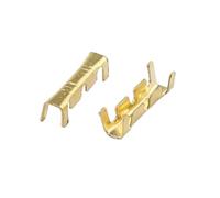 50pcs/100pcs/200PCS 453/453C U-shaped Terminal Tab Cold Inserts Connectors Small Teeth Fascia,0.3-4mm2(100PCS,453)