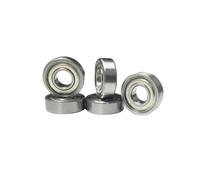 50pcs/100pcs R4AZZ R4A-2RS 1/4"x3/4"x9/32" inch R4A-2Z R4AZ R4ARS R4A miniature deep groove ball bearings 6.35 * 19.05 * 7.142 mm(50pcs R4AZZ)