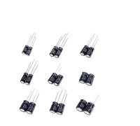 50PCS 100UF Aluminum Electrolytic Capacitor 10V 16V 25V 35V 50V 63V 100V 250V 400V 450V BIANMTSW(100V100UF 10X16mm)