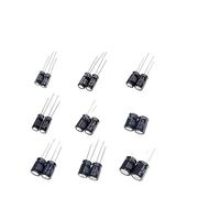 50PCS 100UF Aluminum Electrolytic Capacitor 10V 16V 25V 35V 50V 63V 100V 250V 400V 450V BIANMTSW(450V100UF 14.5X45mm)