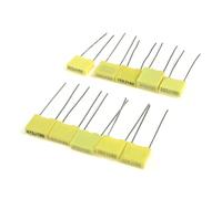 50PCS 100V 102J~474J Polypropylene Film Capacitor Kit 102J 152J 332J 472J 103J 333J 473J 104J 224J 474J Capacitor Assorted Kit AUOQKQUT