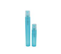 50PCS 10ml 5ml 3ml 2ml Mist Spray Bottle Clear Mini Perfume Refillable Portable Empty Transparent Sample Spray Bottle For Travel Perfume and Cosmetics Alcohol Disinfection (3ML,Blue)