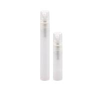 50PCS 10ml 5ml 3ml 2ml Mist Spray Bottle Clear Mini Perfume Refillable Portable Empty Transparent Sample Spray Bottle For Travel Perfume and Cosmetics Alcohol Disinfection (10ML,Clear)