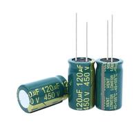 50PCS-10PCS 450V120UF 120UF 450V Electrolytic Capacitor 18 * 30MM IDGTTLDF(50PCS)