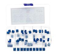 50Pcs 10values 3362 Potentiometer Package 3362P Adjustable Resistor DIY kit 101 102 202 502 103 203 503 104 204 105 IDGTTLDF