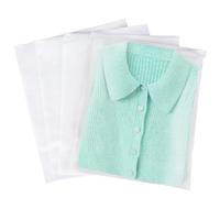 50PCS 12x14 inch Poly Packaging Bags, EnPoint Plastic Bag Hold Pants, Shirt, Sweaters, with Recloseable Top Preferences