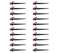 50pcs 13cm Adjustable Drip Irrigation Sprinkler Nozzle