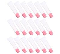 50pcs 15g Pink Plastic Lip Pomade Tubes Refillable Cosmetic
