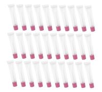 50Pcs 15ml Plastic Empty Lip Gloss Squeeze Tubes, Pink Cosmetic Containers