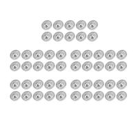 50Pcs -16B 5/8-Inch Bearing Steel Roller Ball Flange Conveyor Transfer Unit