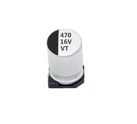 50pcs 16V 470UF SMD chip Aluminum Electrolytic Capacitor 16V470UF 8x10.4mm BIANMTSW