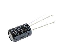 50PCS 16V470UF 8 * 12mm 470UF 16V 8 * 12Electrolytic capacitor BIANMTSW