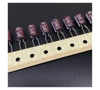 50pcs 220uF 25V220UF 8x12mm Low Impedance 25V220uF Aluminum Electrolytic Capacitor BIANMTSW