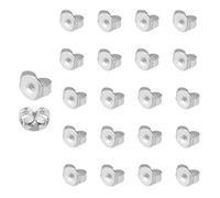 50pcs/25 Pairs Butterfly Earrings Back, Replacement Secure Ear Locking for Stud Earrings, Jewellery Making, 304 Stainless Steel Jewellery Findings