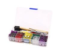 50Pcs 2A-40A ATC ATO Auto Car Regular Blade Fuse Kit w/Clip Add A Circuit Holder Tester Protected circuits