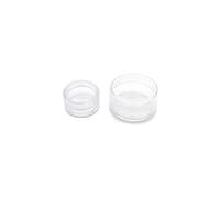 50pcs 2g -20g Empty Plastic Cream Lotion Jar Pots Transparent Sample Bottles Eyeshadow Cream Lip Balm Container Nail Art Storage Pot Container Portable Travel Storage Makeup Jar (3g,Clear)