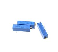 50PCS 3006P 1K 2K 5K 10K 20K 50K 100K 200K 500K 1M 100R 200R 500R Variable Resistor 3006P-1-103LF Trimmer Potentiometer CZAOINCU(20K Ohm)
