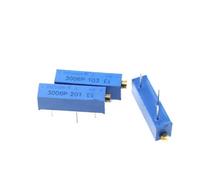 50PCS 3006P 1K 2K 5K 10K 20K 50K 100K 200K 500K 1M 100R 200R 500R Variable Resistor 3006P-1-103LF Trimmer Potentiometer(50K Ohm)