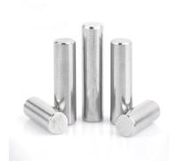 50Pcs 304 Stainless Steel Solid Round Rods Diameter 3mm Cylindrical Pin Pegs Locating Dowel Fixed Shaft Bar Elements Length 10-60mm(3mmx22mm)