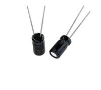 50pcs 33uF 16V 33MFD 16Volt 4 * 7mm Aluminum Electrolytic Capacitor Radial 33mf16v 33uf16v 16v33mf 16v33uf EKFBQBGW