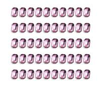 50Pcs 3D Art Rhinestones Luxury Heart Diamonds Jewels Crystal Decorations Art