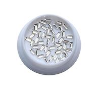 50Pcs 3D Crystal Rhinestones,Flat Back Diamonds Clear Jewels Stones for Nails Art Decorations