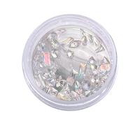 50Pcs 3D Zircon Nails Jewelry Manicure Decals Crystal Art Tips Rhinestones Decorations Accessory