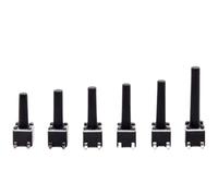 50pcs 4.5 * 4.5 * 4/5/6/7/8/9/10/12mm Momentary Tactile Tact Push Button Switch On Off 4 Pins SMD SMT Microswitch Electronic Set(H5.5mm 50pcs)