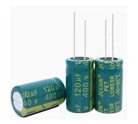 50PCS 400V120uF 120uf 400v Electrolytic capacitor 18x30mm IDGTTLDF