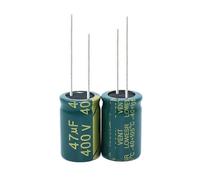 50PCS 400V47UF 47UF 400V Aluminum Electrolytic Capacitor high-frequency 16X25MM IDGTTLDF