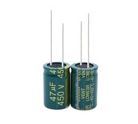 50PCS 450V47UF 47UF 450V Aluminum Electrolytic Capacitor high-frequency 16X25MM ICXLPMC