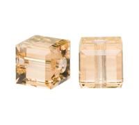 50pcs 4mm Adabele Austrian Small Cube Crystal Beads Sun Compatible with Swarovski Crystals Preciosa 5601 SSC412
