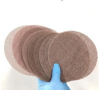 50pcs 5-Inch & 6-Inch Mesh Abrasive Dust-Free Sanding Discs - 80-400 Grit Hook & Loop Sandpaper for Wood, Metal, and More(5" 240grit)