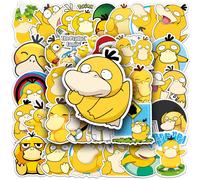 (50PCS) 50/100pcs Cute Cartoon Pokemon Anime Stickers Pikachu Decals Motorcycle Laptop Phone Case Car Waterproof Sticker Kid Classic Toy