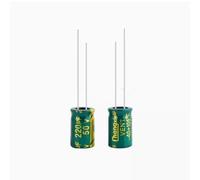 50PCS 50V220UF In-line Aluminum Electrolytic Capacitor 220uf 50v Volume 8 * 12mm Capacitance Meters