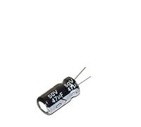 50pcs 50V47uf 6x7mm 6x12mm Aluminum Electrolytic Capacitor 47uf 50v High Frequency and Low Resistance 50v 47uf 50wv 50vdc 47mf (Size : Low 50v47uf 6x12mm)