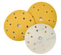 50PCS 6-Inch 15-Hole Hook And Loop Sanding Discs 40-800-Grit,150mm Random Orbital Sandpaper For Automotive And Woodworking(150)