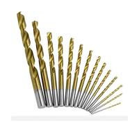 50PCS/60PCS/99PCS High-speed Steel Titanium-plated Twist Drill Bits Straight Shank Drill Bits(99pcs)