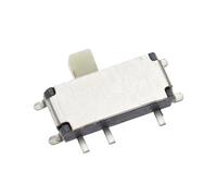 50PCS 7-Pin On/Off 1P2T SPDT MSK-12C02 SMD Toggle Slide Switch(Reel Black)