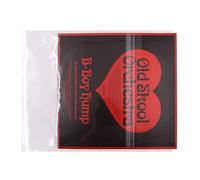 50Pcs 7Inch Vinyl Record Outer Sleeves with Flap Anti- Static LP Album Covers Outer Sleeves Protector Clear Vinyl Record Outer Sticky Sleeves for Collection Protection